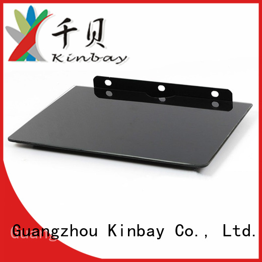 latest av shelf wall mount trade cooperation for set-top box KINBAY