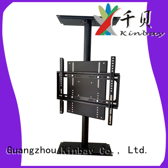 360 degree rotating table top tv stands personalized for flat screen tv KINBAY