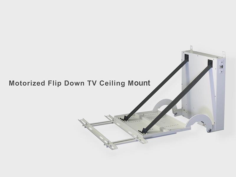PM680 Motorized Flip Down TV Ceiling Mount