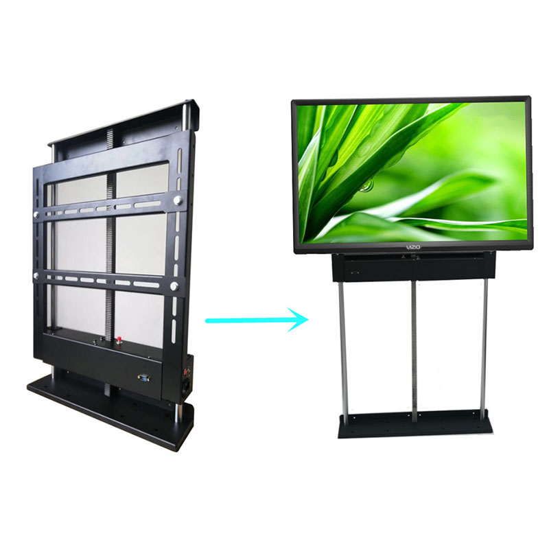 China motorized tv mount with remote hidden for flat screen tv