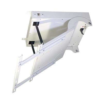 Motorized fully automated flip down ceiling mount TV lift 32"-65" Conference room ceiling screen mounted