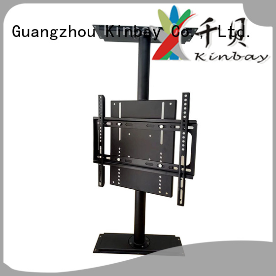 KINBAY 360 degree rotating led tv table stand design for international market