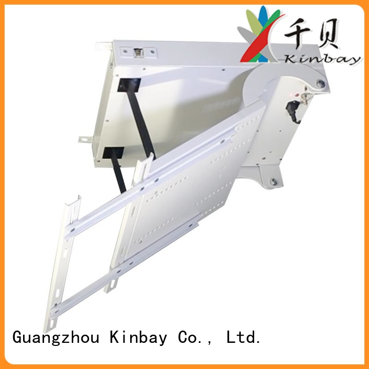 KINBAY flip down motorized tv mount manufacturer for 32"-65 " screen