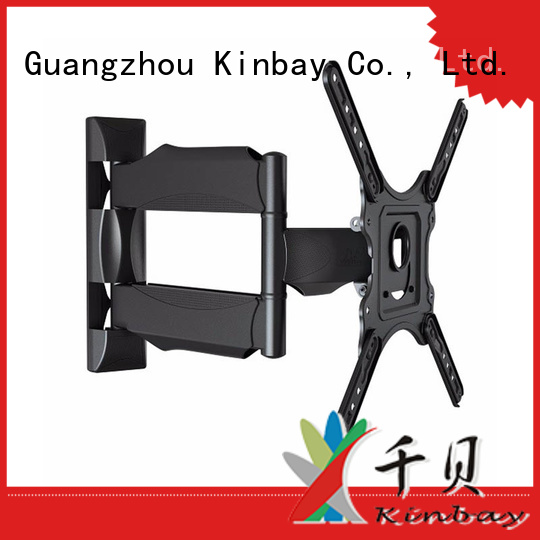 KINBAY lcd tv stand with full motion mount factory for led lcd tv