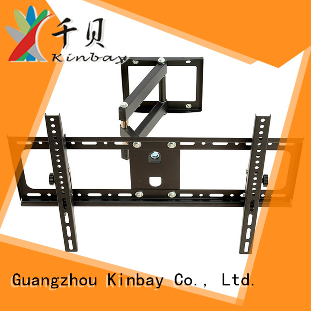 KINBAY slim wall mount tv bracket full motion factory for led lcd tv