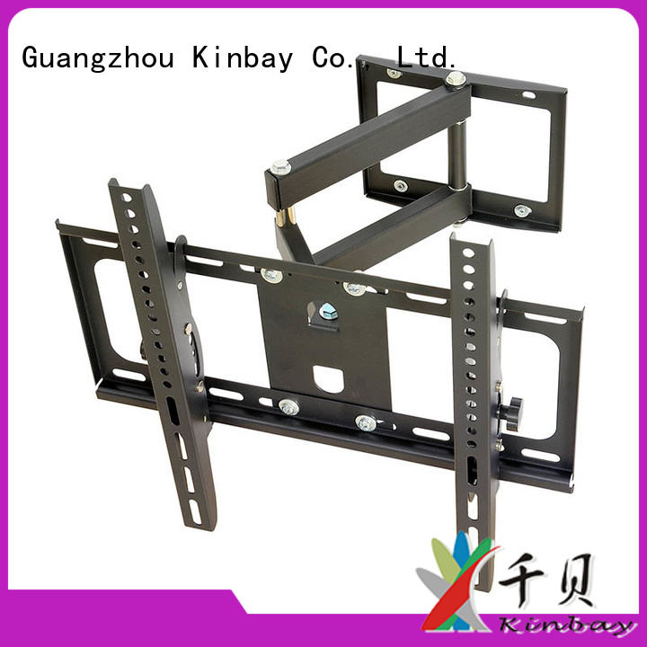KINBAY ultra full motion wall mount factory for 32"-65 " screen