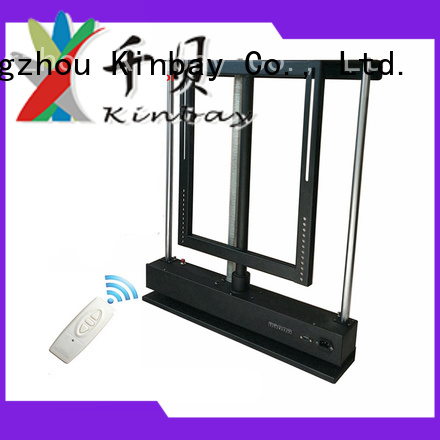 KINBAY mechanism motorized tv lift win-win cooperation for flat-screen media