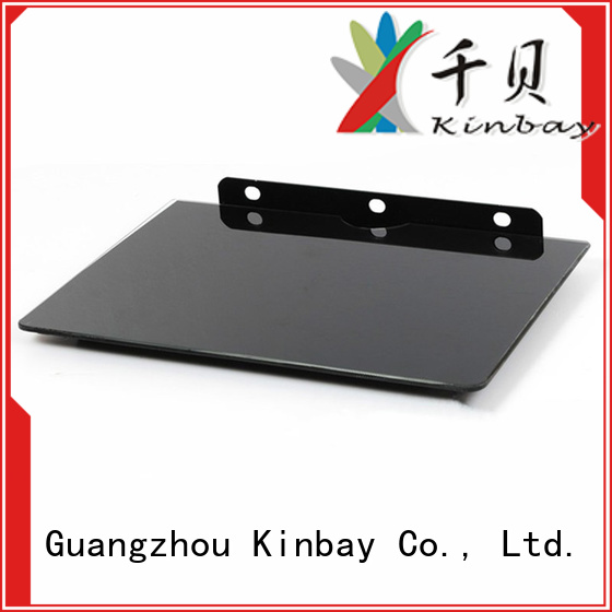 space saving dvd player shelf reliable performance for router KINBAY