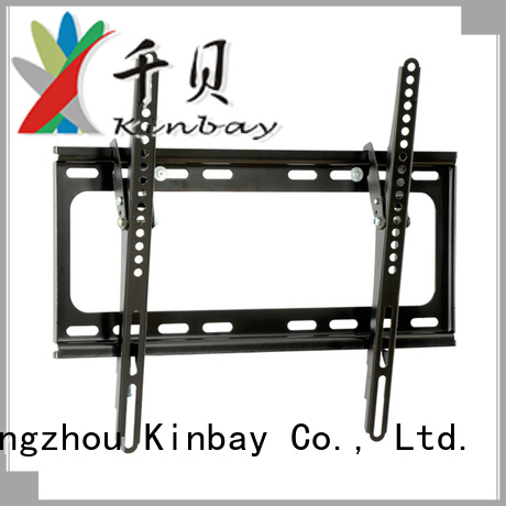 KINBAY black tv wall bracket for sale adjustable for led lcd screen