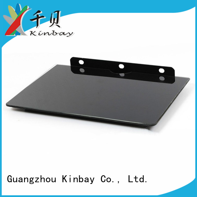 space saving dvd wall stand manufacturer for DVD player KINBAY