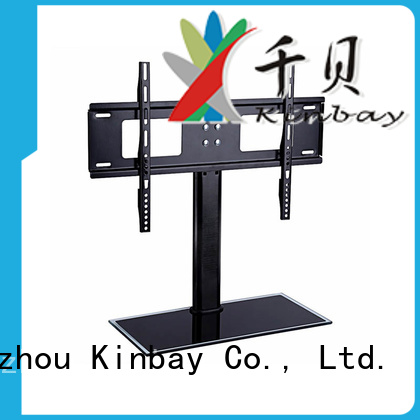 KINBAY 360 degree rotating universal tv table mount manufacturers for living room