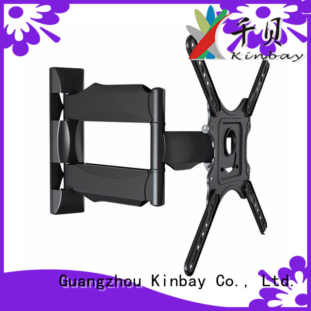 budget friendly full motion articulating tv wall mount factory for flat screen tv KINBAY