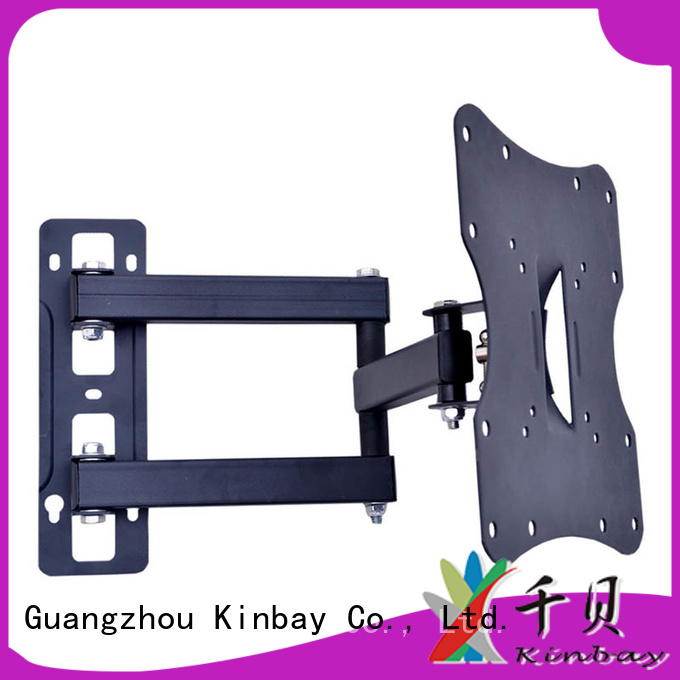 KINBAY black led tv wall stand 2355 for led lcd tv