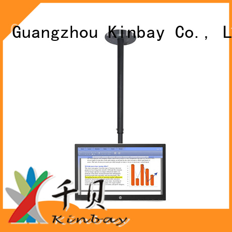 KINBAY 1437 retractable ceiling mount tv bracket exclusive price for 14-37 inch LCD screen