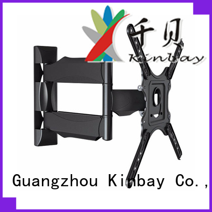 KINBAY black swing arm tv mount exporter for flat panel tv