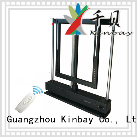 KINBAY automatic tv lift stand for flat screen tv