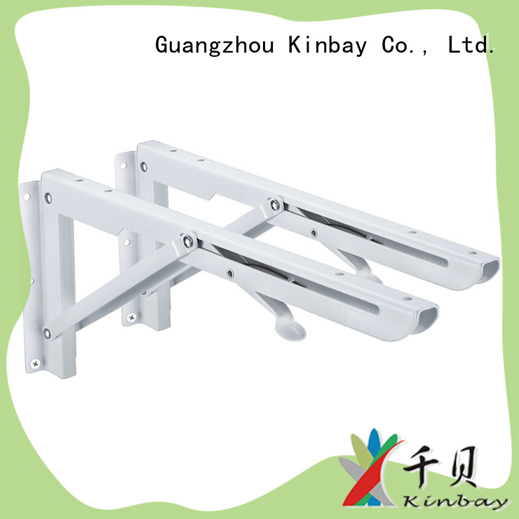 KINBAY folding folding wall shelf bracket factory for flat screen tv