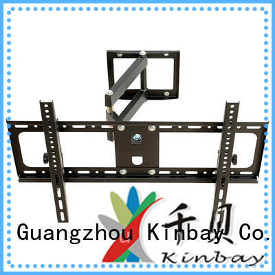 KINBAY compact full motion wall mount factory for led lcd tv