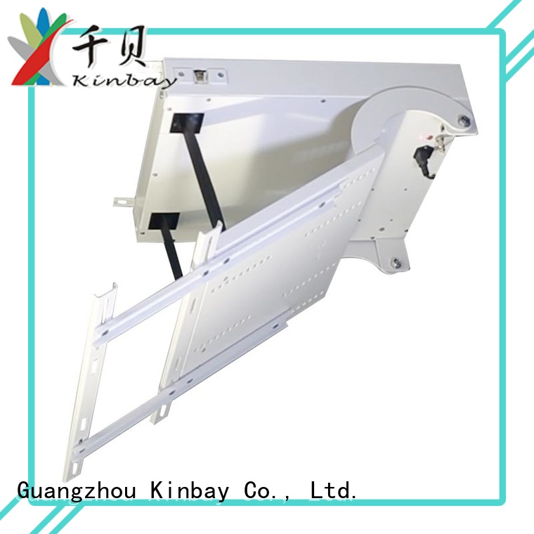 KINBAY conference retractable ceiling tv mount manufacturer for conference room