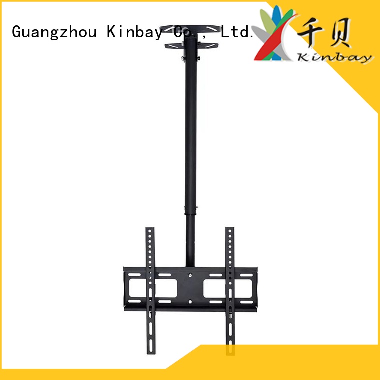 white black articulating ceiling tv mount exclusive price for 14-37 inch LCD screen