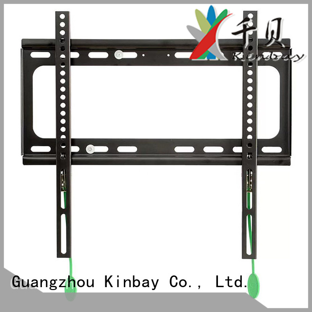 Universal cold rolled steel TV wall bracket with safety self - locking device