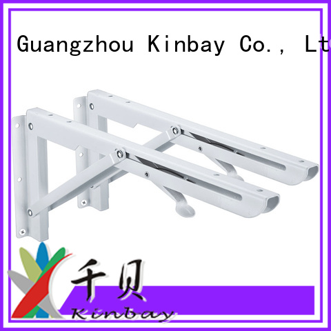 folding fold up shelf bracket sturdy for led lcd tv KINBAY