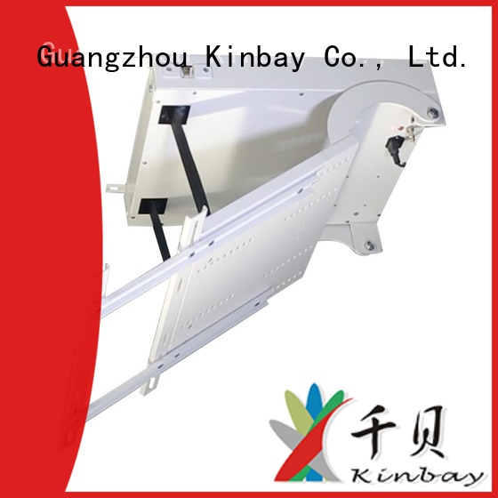KINBAY screen telescopic tv ceiling mount manufacturer for conference room