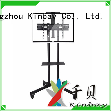 KINBAY tv tv trolley on wheels wholesale for most tv