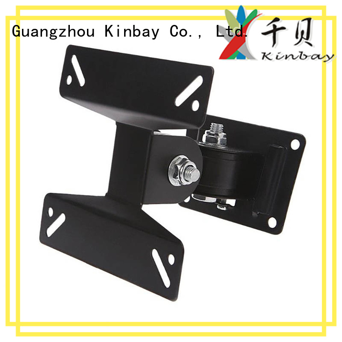 KINBAY black universal tv wall mount factory for flat screen tv