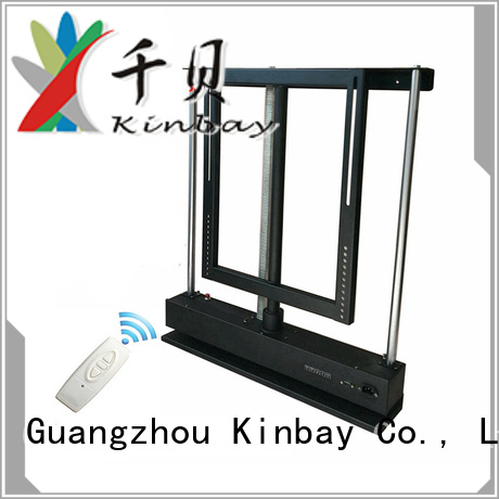 KINBAY motorized automated tv lift company for flat-screen media