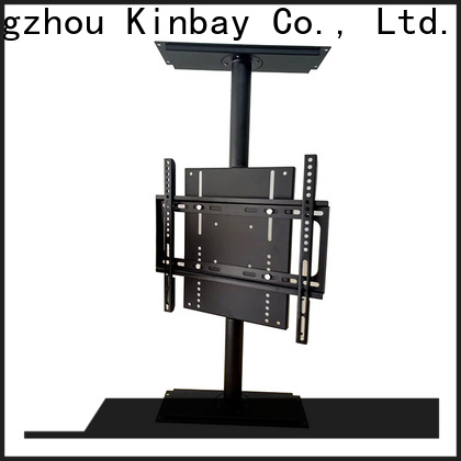 KINBAY led universal tabletop tv stand with swivel and height adjustable personalized