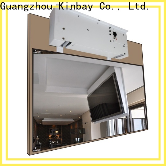 KINBAY 360degree flip down ceiling tv mounts for flat screens manufacturer for conference room