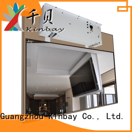 KINBAY Latest retractable lcd ceiling mount Supply for conference room